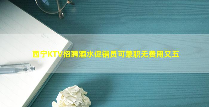 西宁KTV招聘酒水促销员可兼职无费用又五